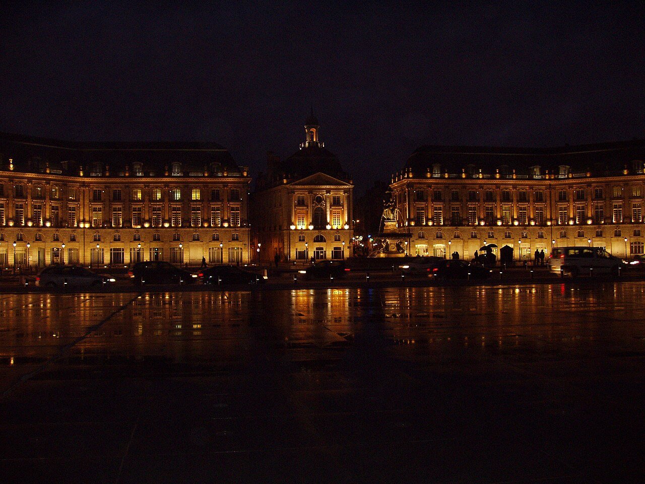 Bordeaux city view