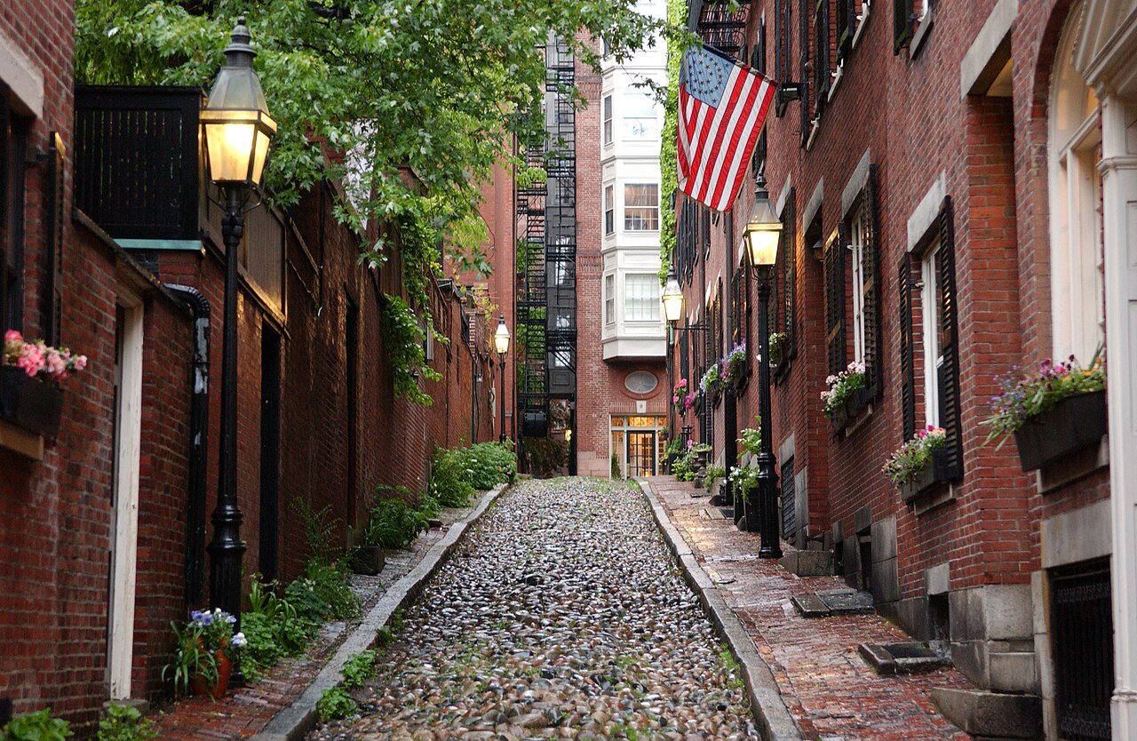 Boston city view