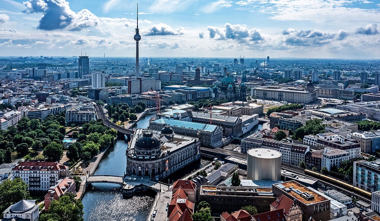 Berlin city view