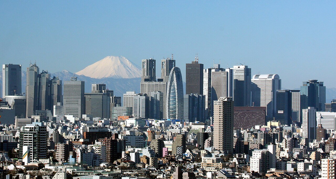 Tokyo city view